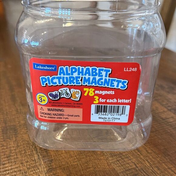 Lakeshore Alphabet Picture Magnets - Picture 8 of 8